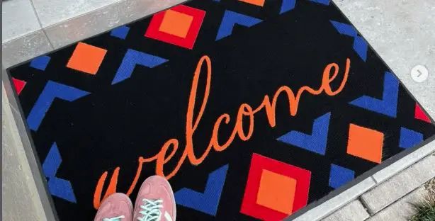 Welcome mat by Inspired Doormats. Instagram/@inspired_doormats Welcome mat by Inspired Doormats. Instagram/@inspired_doormats