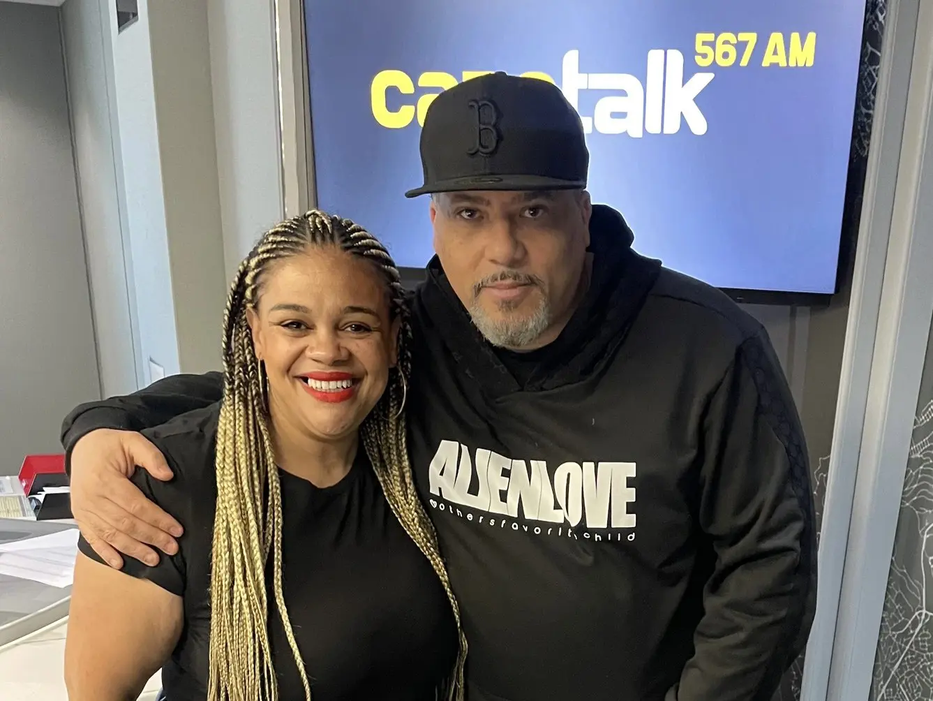 US producer and songwriter Paris Toon, in studio with SJ Makwala King US producer and songwriter Paris Toon, in studio with SJ Makwala King