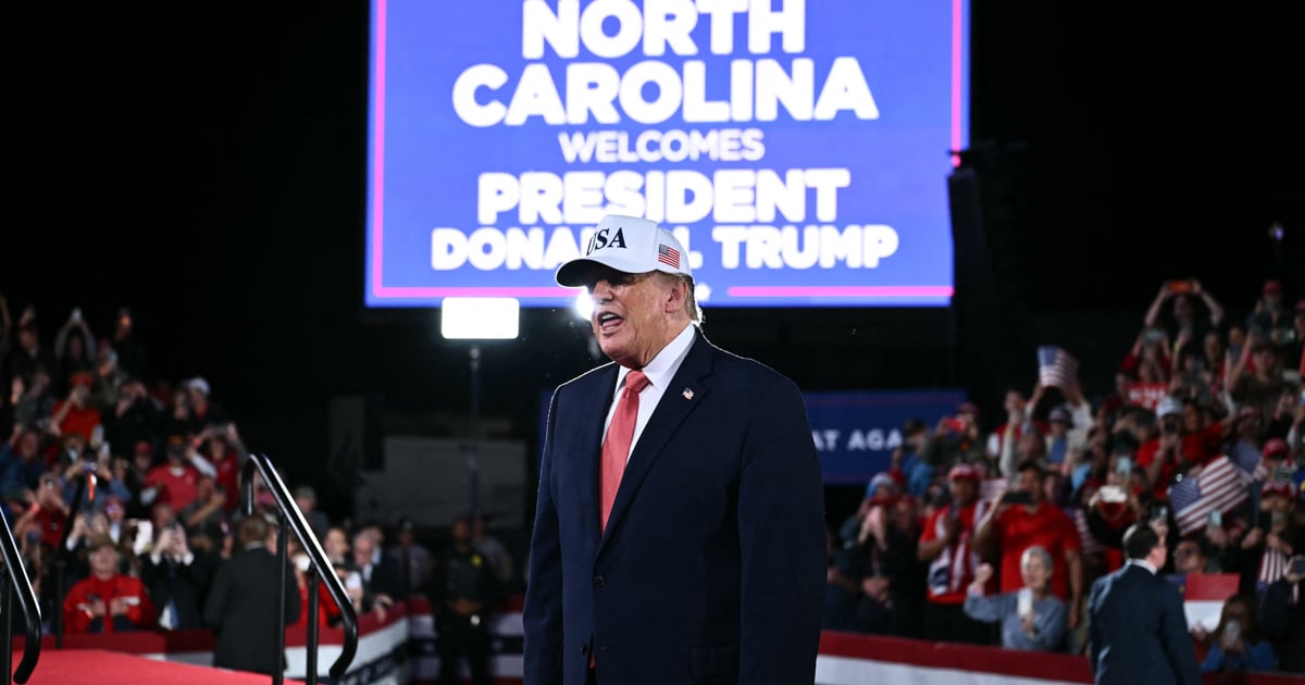 Die Trump-Kundgebung: Ein Stück „Americana“-Politik, das sich dem Ende ...