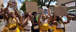 Protesters want justice for two slain Zulu maidens Protesters want justice for two slain Zulu maidens