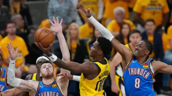 Pacers demolish Thunder to stay alive in NBA Finals Pacers demolish Thunder to stay alive in NBA Finals