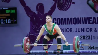 Weightlifter Trumble wins silver at Commonwealth Championships, looks to the future Weightlifter Trumble wins silver at Commonwealth Championships, looks to the future