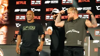 Mike Tyson and Jake Paul face off this Saturday Mike Tyson and Jake Paul face off this Saturday
