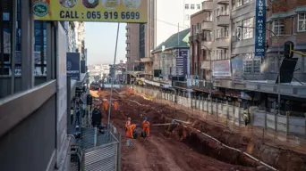 Inclement weather further delaying Lilian Ngoyi street repairs, says JRA Inclement weather further delaying Lilian Ngoyi street repairs, says JRA