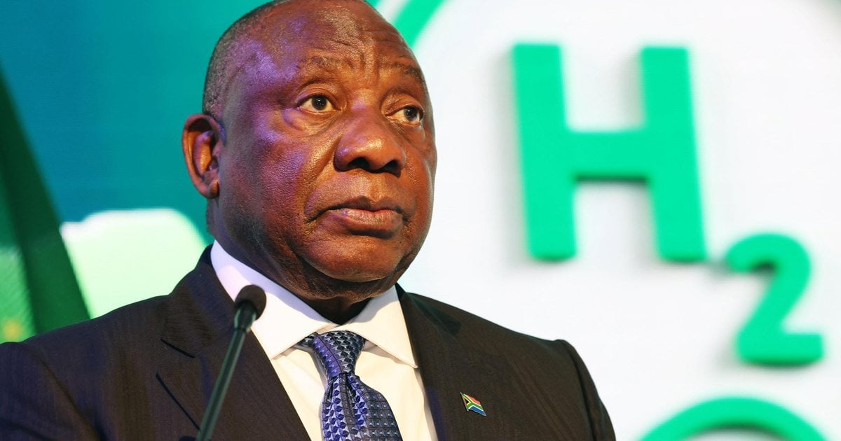 Ramaphosa says green hydrogen products could create up to 4 million jobs