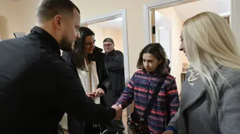 Chernobyl refugee town welcomes Ukraine's conflict displaced Chernobyl refugee town welcomes Ukraine's conflict displaced