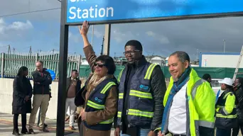 Creecy hails reopening of Chris Hani rail corridor on CT's central line as a critical milestone Creecy hails reopening of Chris Hani rail corridor on CT's central line as a critical milestone