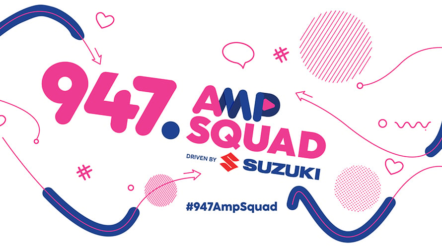 The 947 AMP Squad is on the move with Suzuki!