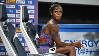 Defending champion Richardson struggles into 100m world final Defending champion Richardson struggles into 100m world final