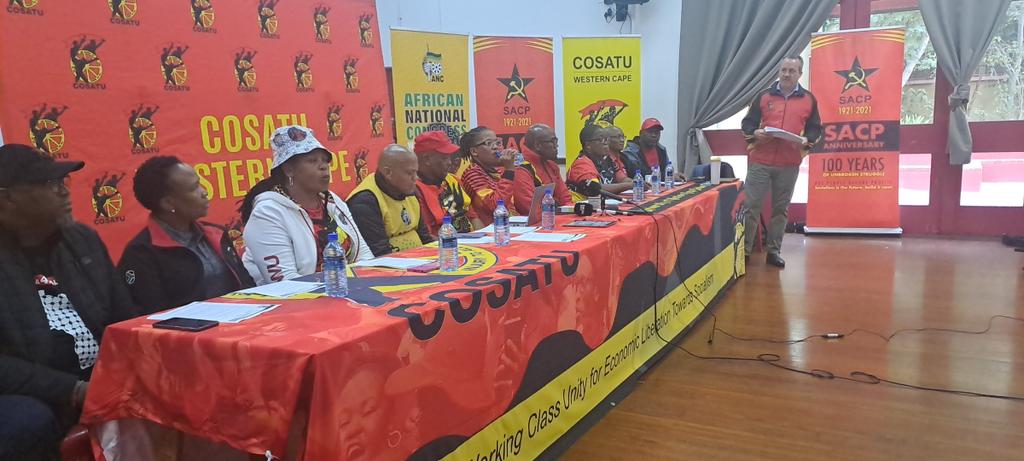 COSATU's Losi confident 'workers will vote for the ANC' - Vimarsana News