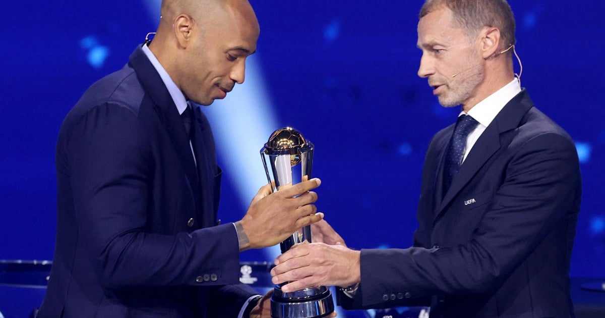 Thierry Henry honoured with 2026 UEFA President's award in Monaco