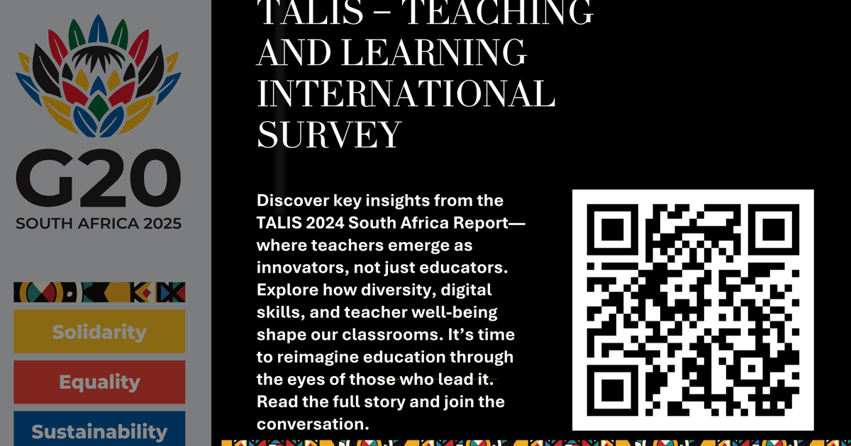 Teachers as Adaptive Innovators: Insights from TALIS 2024 South Africa