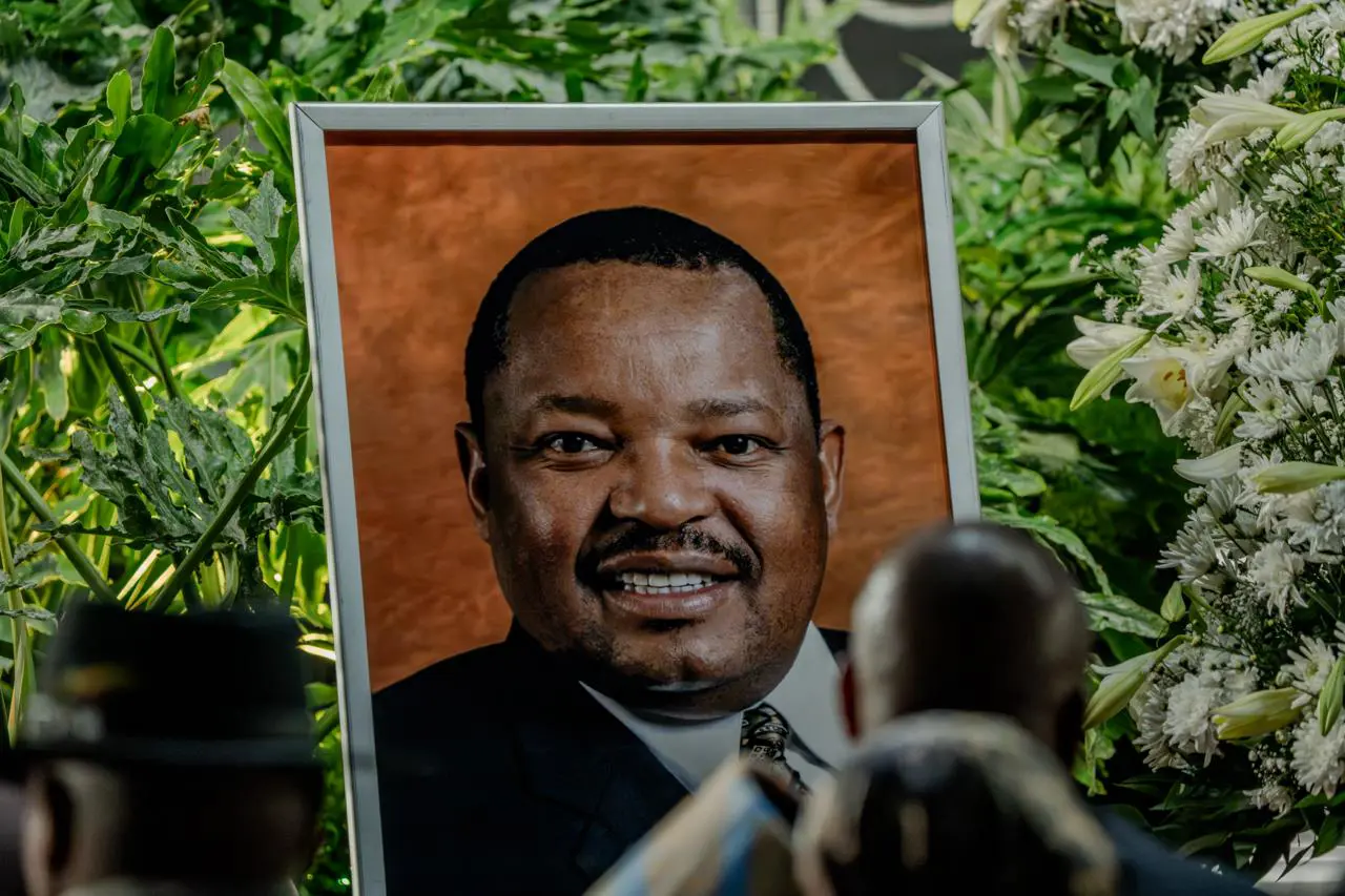 Funeral service of late struggle stalwart Mosiuoa “Terror” Lekota. Picture Sphamandla Dlamini/EWN Funeral service of late struggle stalwart Mosiuoa “Terror” Lekota. Picture Sphamandla Dlamini/EWN