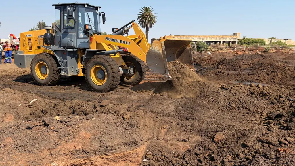 Authorities start filling up dug trenches at 'illegal' Springs gold mining  site