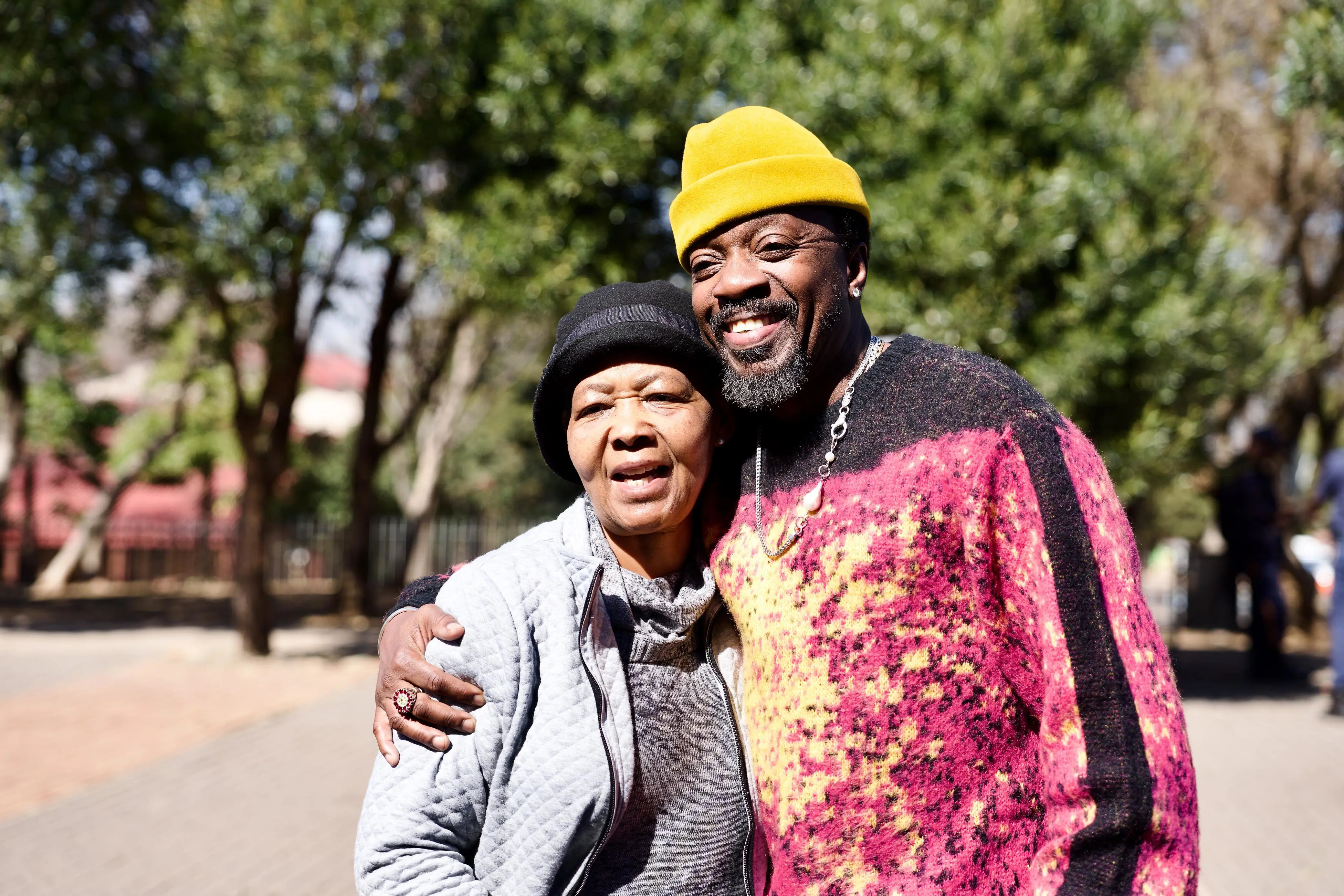 Hamilton with Antoinette Sithole, Hector Pieterson's sister at the Hector Pieterson Museum in Orlando West, Soweto. Picture: Katlego Jiyane/Eyewitness News Hamilton with Antoinette Sithole, Hector Pieterson's sister at the Hector Pieterson Museum in Orlando West, Soweto. Picture: Katlego Jiyane/Eyewitness News