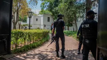 Police question son of former Zimbabwean president Mugabe following shooting in Hyde Park Police question son of former Zimbabwean president Mugabe following shooting in Hyde Park