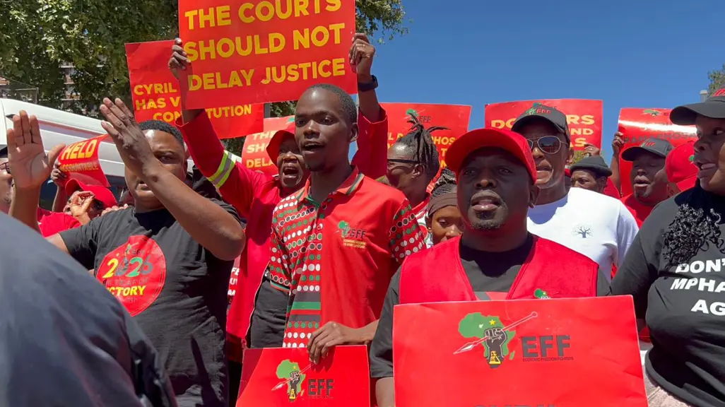 EFF defends Phala Phala protests at Constitutional Court