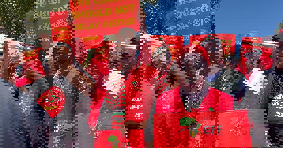 EFF defends Phala Phala protests at Constitutional Court