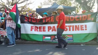 SA Healthcare Workers For Palestine protests against attacks on Gaza hospitals SA Healthcare Workers For Palestine protests against attacks on Gaza hospitals