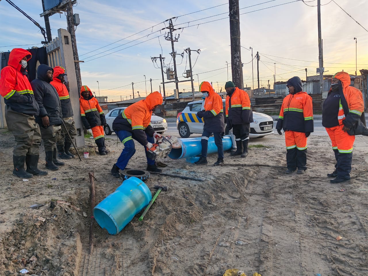 Final adjustments underway to restore water to several parts of ...