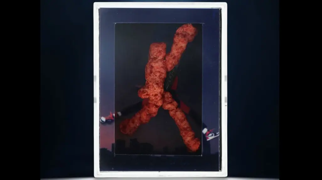 Single Cheeto (shaped like the Air Jordan Jumpman) sells for over R143k