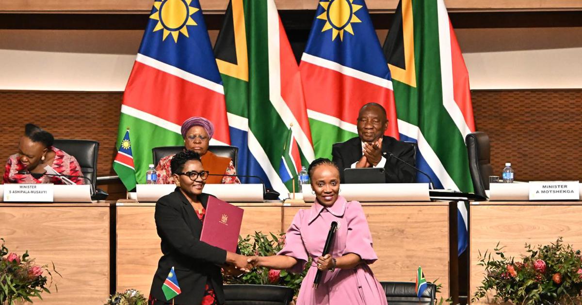 SA and Namibia sign seven agreements to deepen economic cooperation
