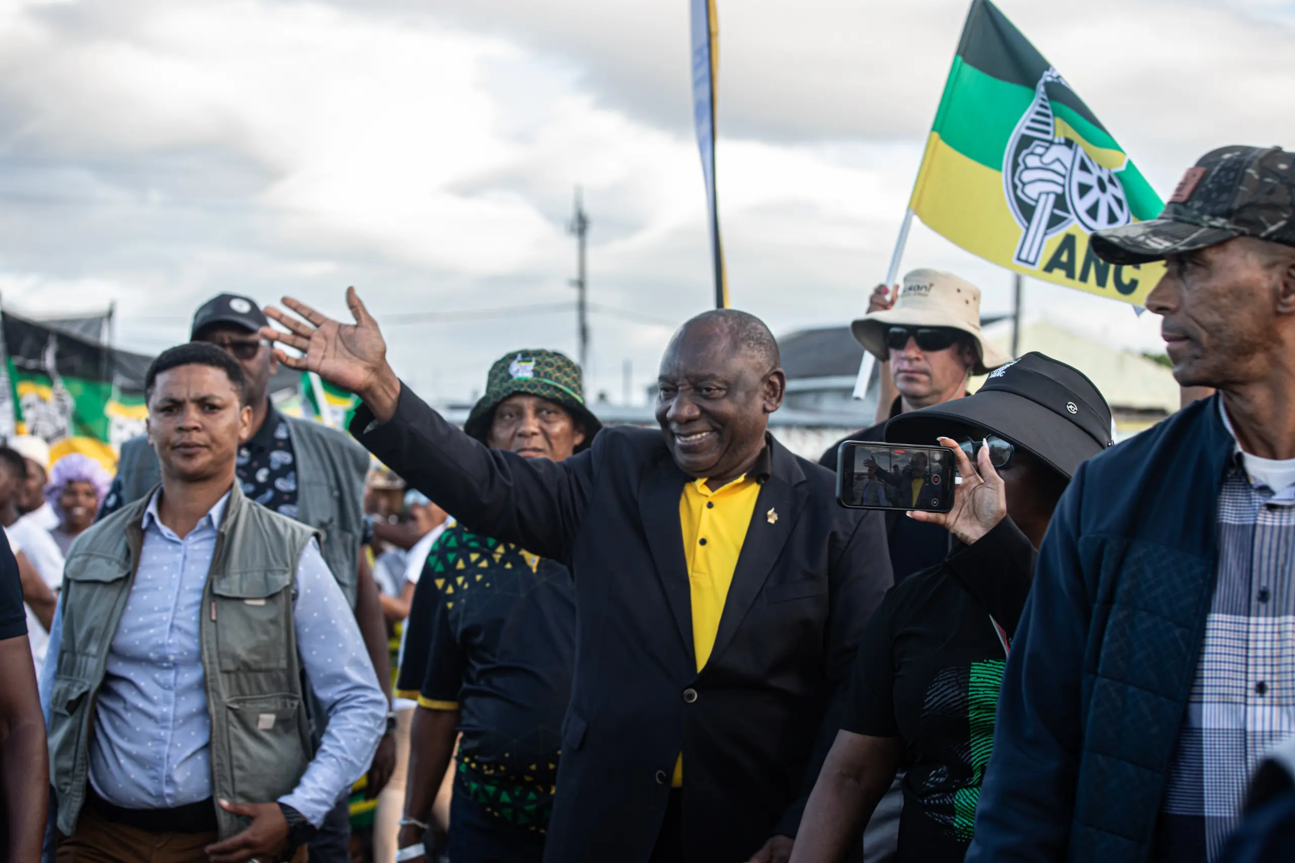 ANC President Cyril Ramaphosa arrives in Delft, Cape Town on 9 January 2025. Picture: Kayleen Morgan/EWN ANC President Cyril Ramaphosa arrives in Delft, Cape Town on 9 January 2025. Picture: Kayleen Morgan/EWN