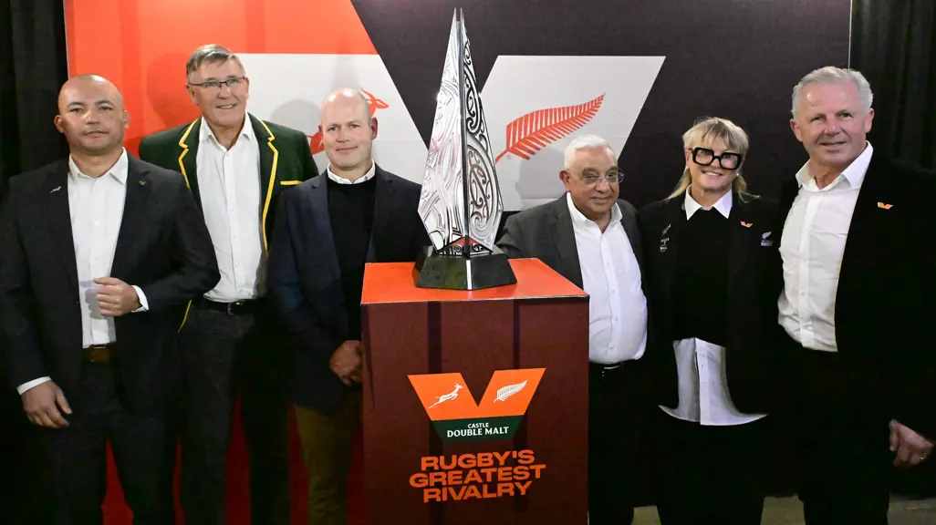 Rugby’s greatest rivalry unveils trophy like no other