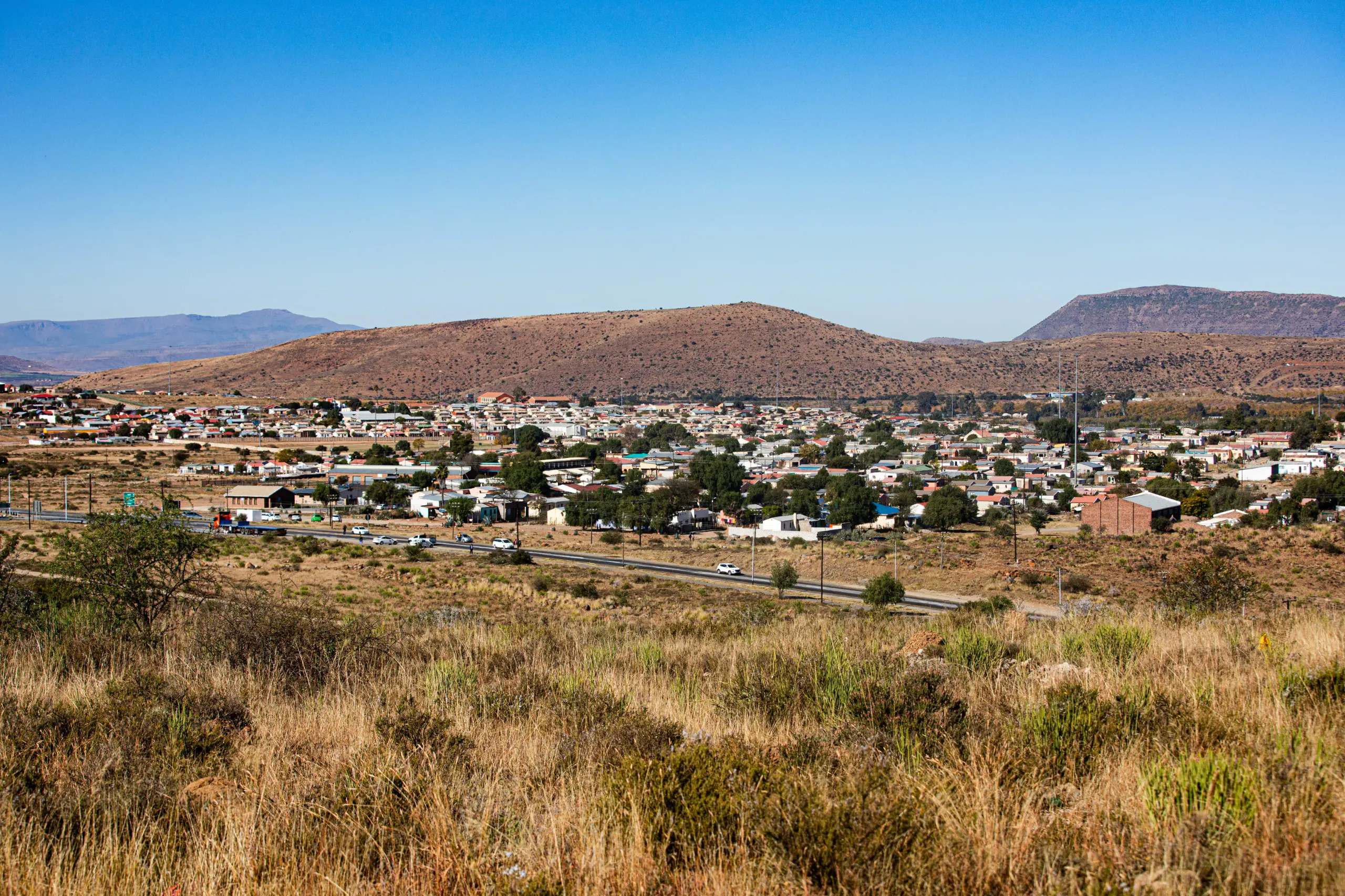 A view of Lingelihle from a Koppie,where the Cradock four lived and grew up. Picture: Kayleen Morgan/EWN. A view of Lingelihle from a Koppie,where the Cradock four lived and grew up. Picture: Kayleen Morgan/EWN.