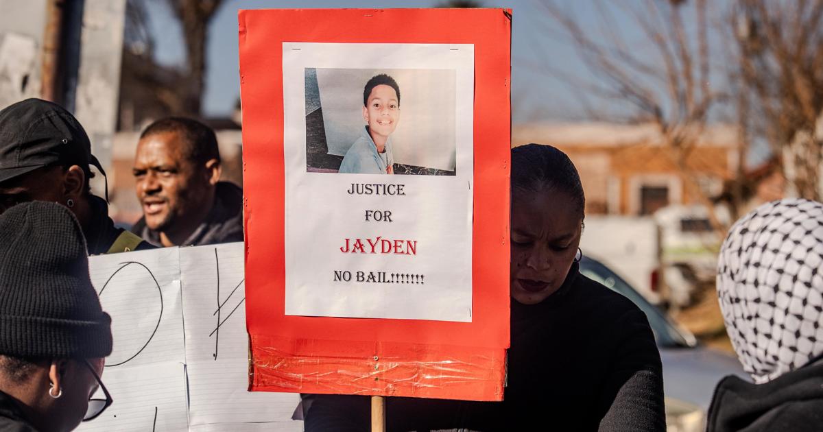 IN PICS: Tiffany Meek appears in court for murder of her 11-year-old son