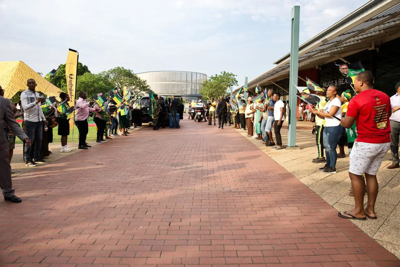 The ANC held a memorial service in Empangeni, north of KwaZulu-Natal, in honour of the late ambassador to France, Nathi Mthethwa. Picture: Katlego Jiyane/ EWN. The ANC held a memorial service in Empangeni, north of KwaZulu-Natal, in honour of the late ambassador to France, Nathi Mthethwa. Picture: Katlego Jiyane/ EWN.