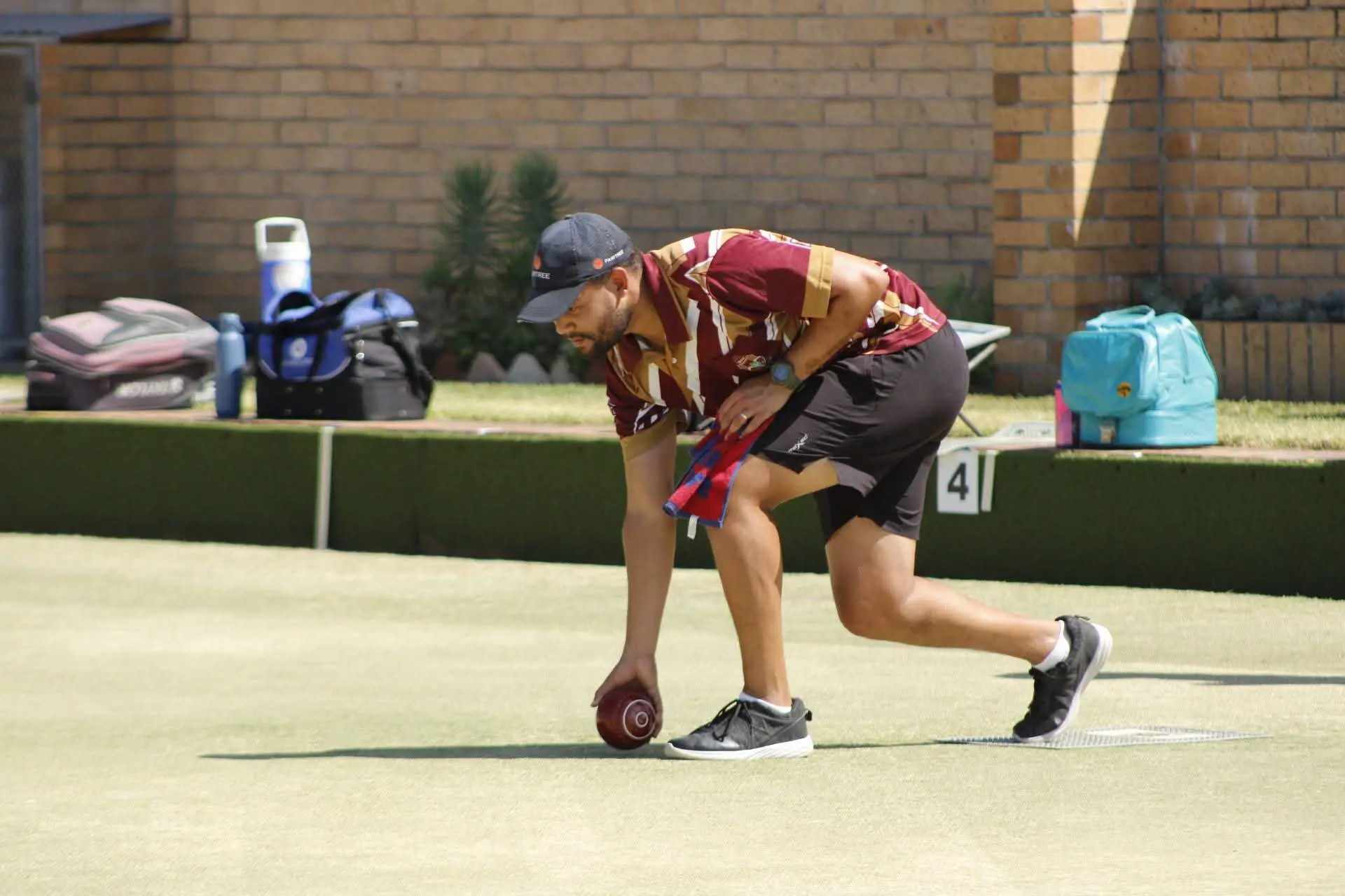 South African bowls athlete Caldwyn Lewis. Picture: Supplied. South African bowls athlete Caldwyn Lewis. Picture: Supplied.