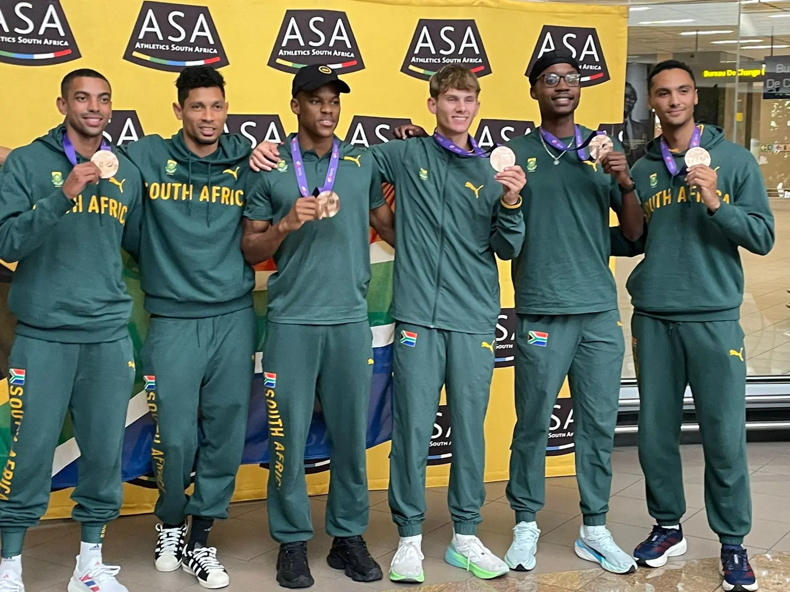South Africa’s men’s 4x400m relay squad clinched a bronze medal at the 2025 World Athletics Championships. Picture: Mawande Mateza/EWN. South Africa’s men’s 4x400m relay squad clinched a bronze medal at the 2025 World Athletics Championships. Picture: Mawande Mateza/EWN.