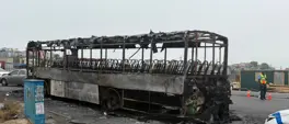 Golden Arrow condemns brazen torching of bus in Mfuleni Golden Arrow condemns brazen torching of bus in Mfuleni