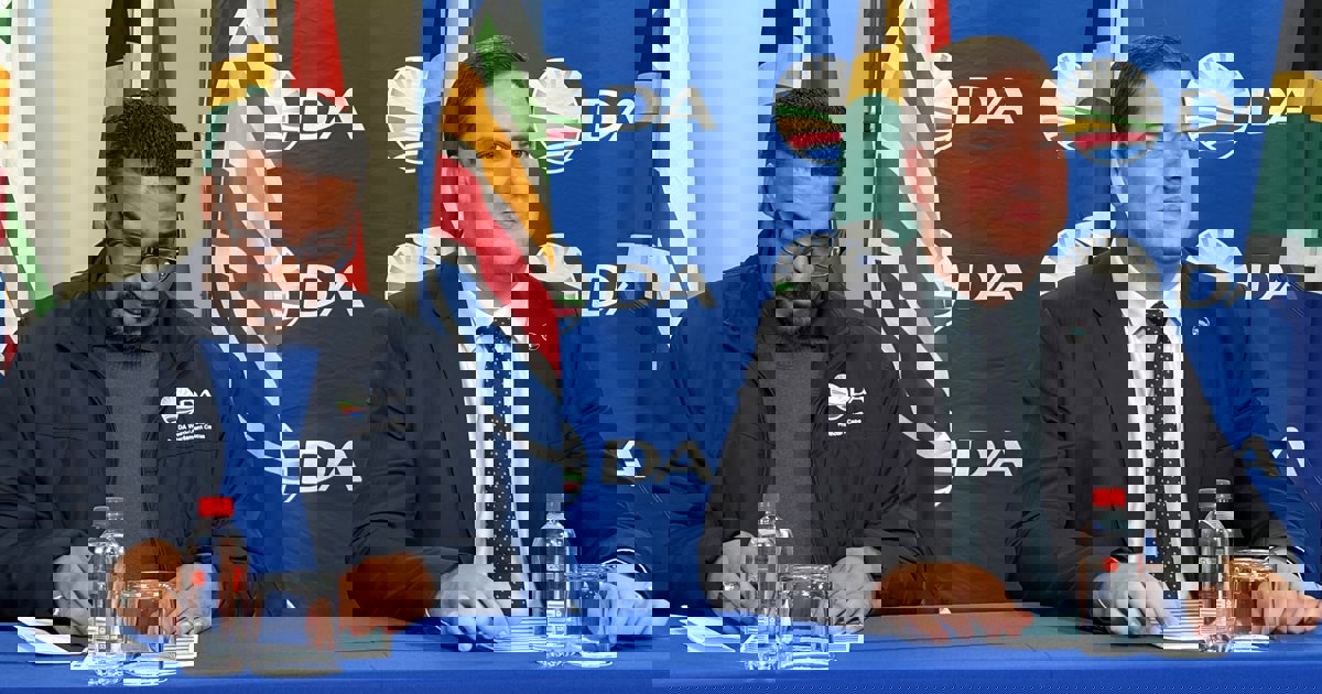 DA’s Hill-Lewis: Polling suggests coalition governance more likely than controlling all metros