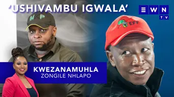Kwezanamuhla: UMalema uthi uShivambu igwala, ahoxisiwe akaMduduzi Mnisi, halala Ribeiro noMofokeng Kwezanamuhla: UMalema uthi uShivambu igwala, ahoxisiwe akaMduduzi Mnisi, halala Ribeiro noMofokeng