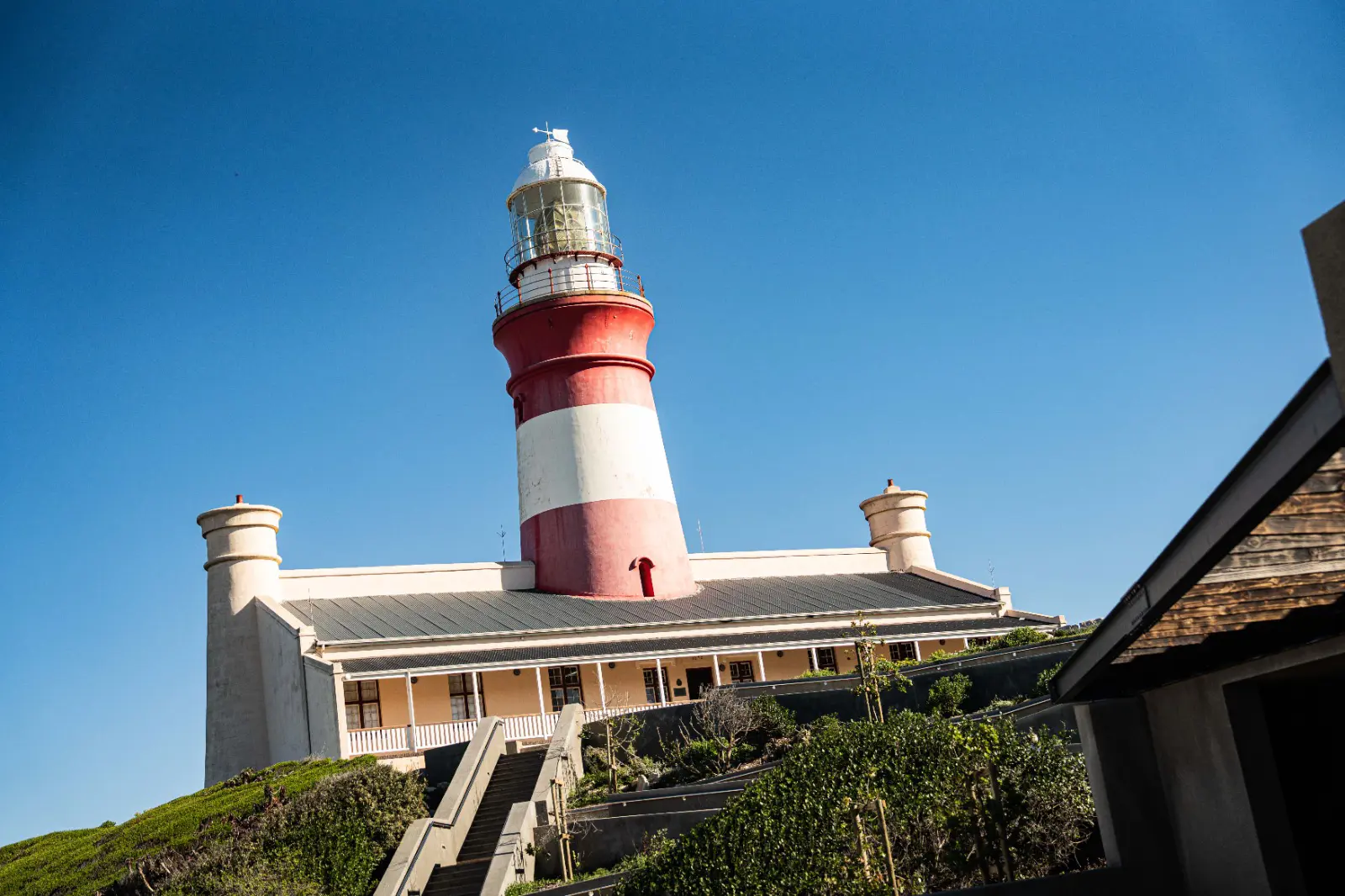 The historic Cape Agulhas Lighthouse. Picture: Simphiwe Nkosi/ EWN The historic Cape Agulhas Lighthouse. Picture: Simphiwe Nkosi/ EWN