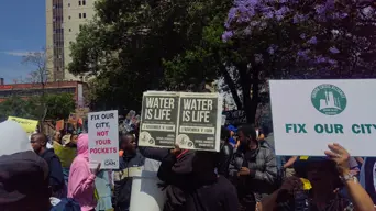 Morero says headway being made in addressing Joburg’s water challenges Morero says headway being made in addressing Joburg’s water challenges