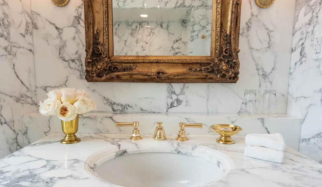 Details of Donald Trump's remodelling of the White House Lincoln bathroom - Truth Social Details of Donald Trump's remodelling of the White House Lincoln bathroom - Truth Social