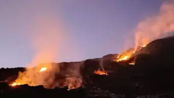 Fire crews hoping cooler weather helps with damping-down of Visgat fire Fire crews hoping cooler weather helps with damping-down of Visgat fire