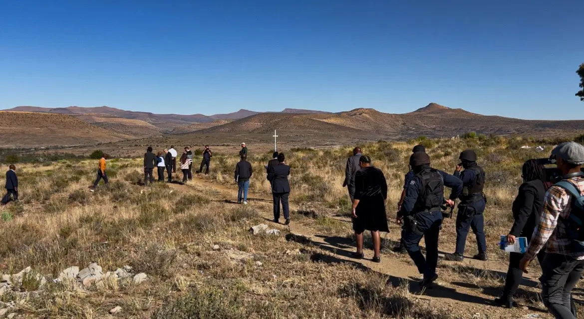 Gqeberha High Court Judge Thami Beshe and court officials visited Cradock (officially Nxuba) for in-loco inspections into the reopened inquest into apartheid-era deaths of Cradock Four. Picture: Kayleen Morgan/Eyewitness News. Gqeberha High Court Judge Thami Beshe and court officials visited Cradock (officially Nxuba) for in-loco inspections into the reopened inquest into apartheid-era deaths of Cradock Four. Picture: Kayleen Morgan/Eyewitness News.
