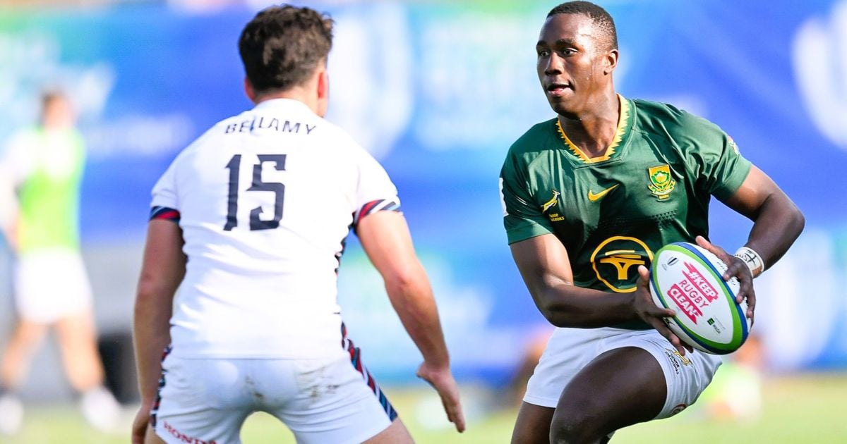 Fly-half Moyo makes Springboks debut after meteoric rise