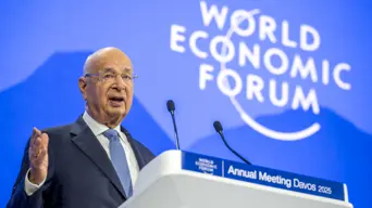 Davos meet founder Klaus Schwab steps down from WEF board Davos meet founder Klaus Schwab steps down from WEF board
