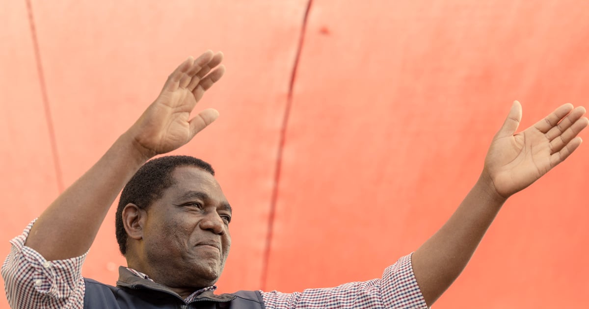 Sambias Hichilema gewinnt die Wiederwahl mit 60 % der Stimmen