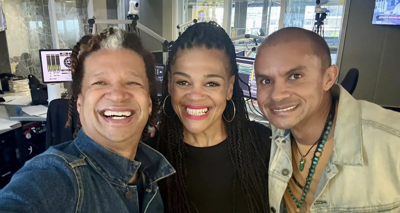 SJ Makwala King with Marc Lottering and Anwar Mc Kay SJ Makwala King with Marc Lottering and Anwar Mc Kay