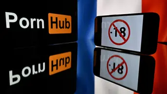 Pornhub owner to block new UK users users, citing minors' protection Pornhub owner to block new UK users users, citing minors' protection