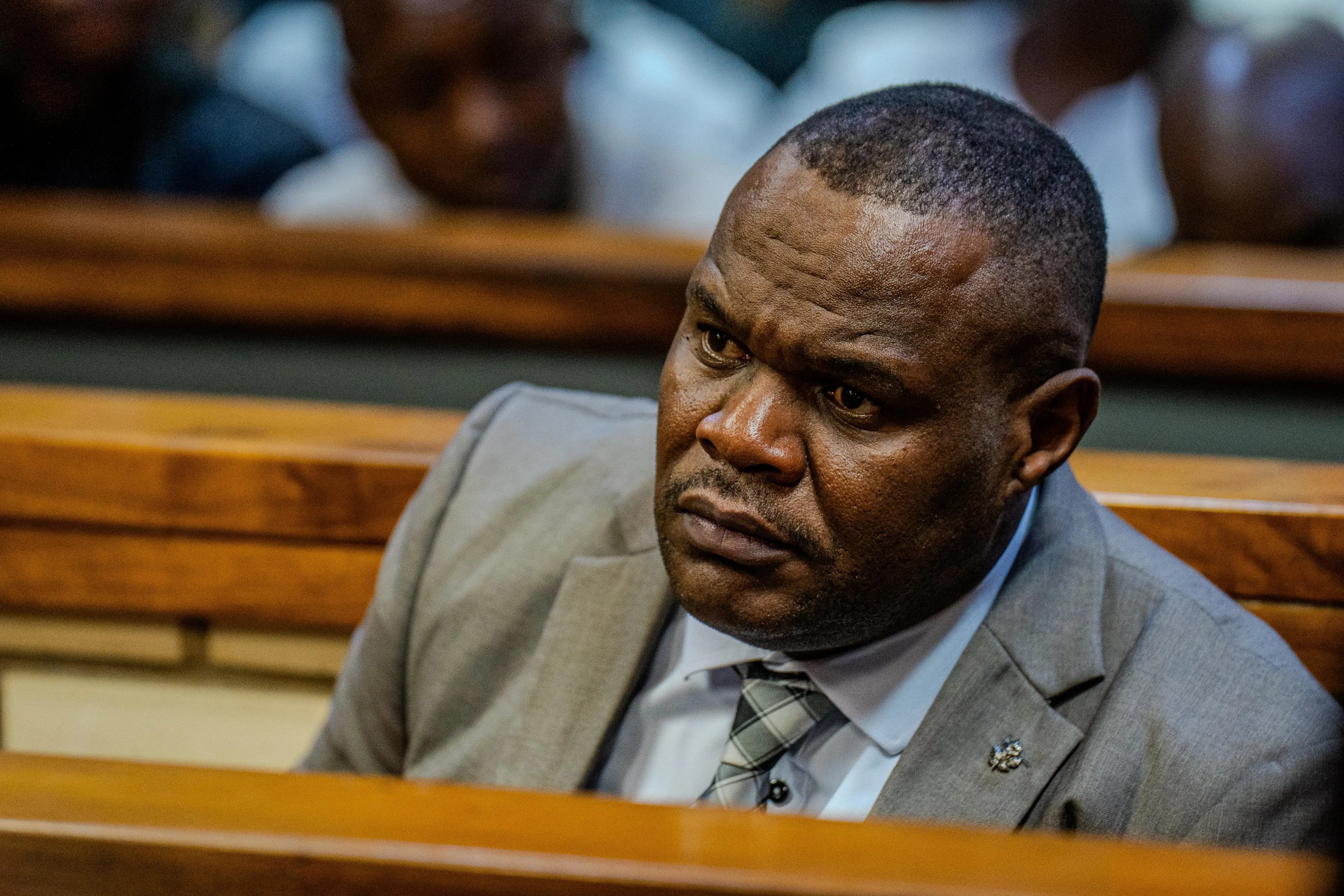 Fannie Nkosi at the Pretoria North Magistrate Court on Monday, 13 April 2026. Picture: Katlego Jiyane/EWN. Fannie Nkosi at the Pretoria North Magistrate Court on Monday, 13 April 2026. Picture: Katlego Jiyane/EWN.