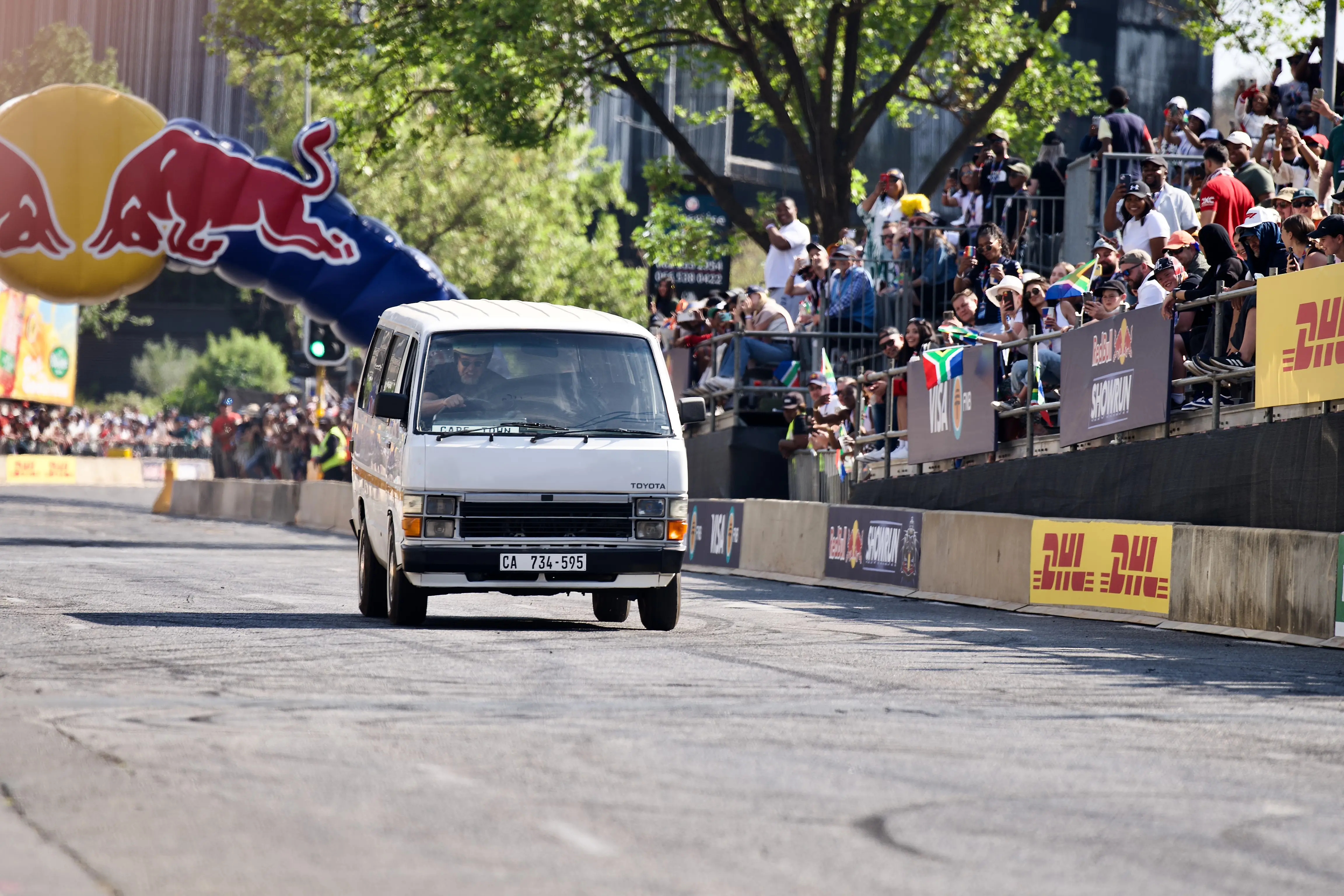 Comedian Jason Goliath in a 'Siyaya' minibus taxi, 6 October 2024. Picture: Katlego Jiyane/EWN Comedian Jason Goliath in a 'Siyaya' minibus taxi, 6 October 2024. Picture: Katlego Jiyane/EWN