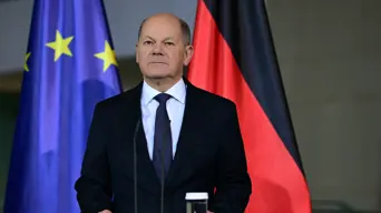 Germany's Scholz, Merz clash over far-right AfD in election debate Germany's Scholz, Merz clash over far-right AfD in election debate