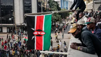 Thousands of Kenyans take to the streets for protest anniversary Thousands of Kenyans take to the streets for protest anniversary
